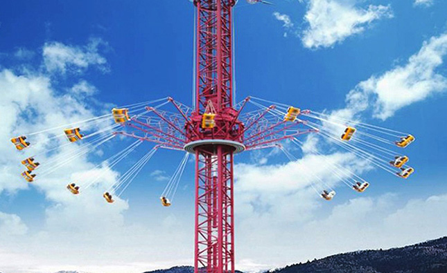 A Case Study on High-Flying Mechanical Amusement Rides