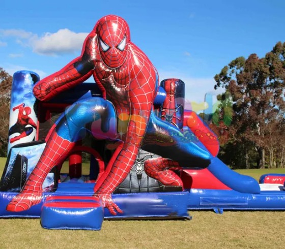 Inflatable Slide Spider Man