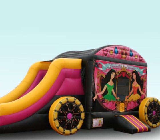 Amusement Inflatable Car Combo