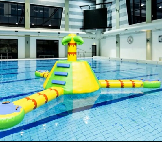 Safty Island Inflatable Water Obstacle Course