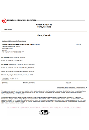 CE Certificate