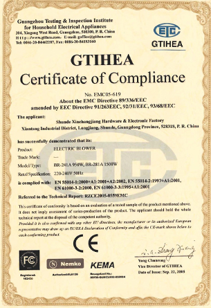 CE Certificate
