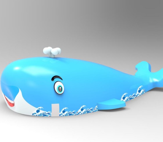 Whale Island Inflatable Fun City